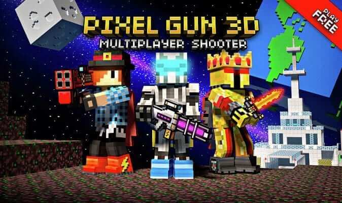 minecraft pixel gun 3d mod